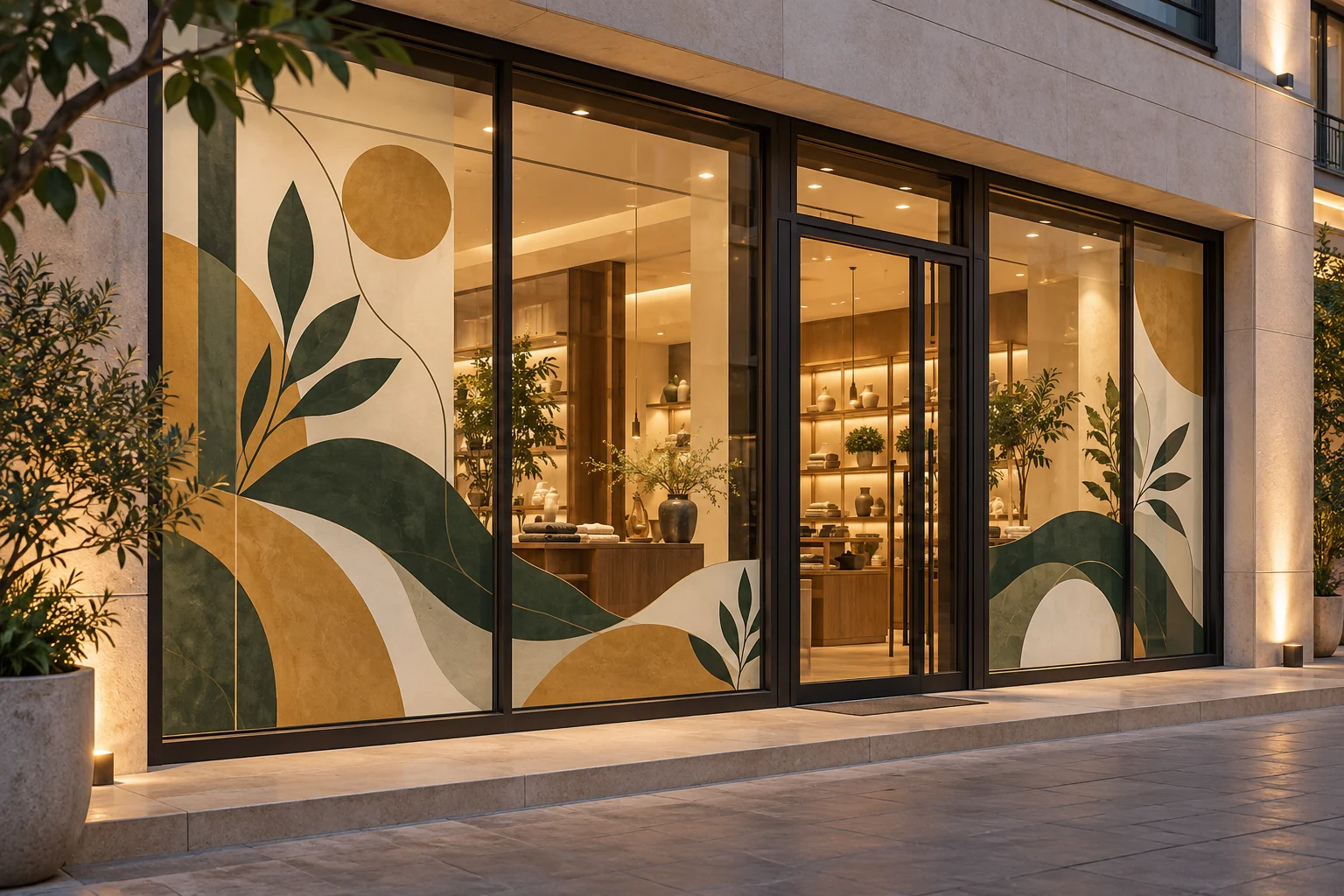 A storefront, ready for a fresh chapter. — illustrative concept