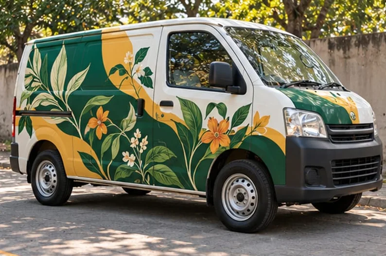 Vehicles, outdoor & trade — illustrative print concept